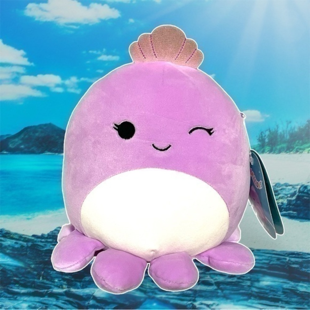 Violet the Magical Purple Octopus Squishmallow | NWT 💜